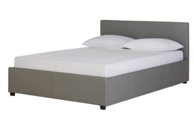 Hygena Lavendon Double Ottoman Bed Frame - Grey.